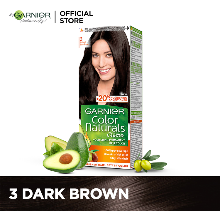 Garnier Color Naturals Pakistan 3 Dark Brown Hair Color
