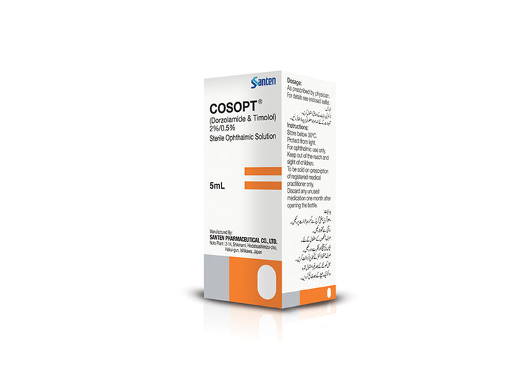 Cosopt Ophthalmic Drops 2% (5 ml)