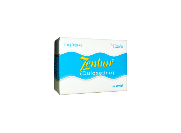 Zenbar 30mg Capsule 10's