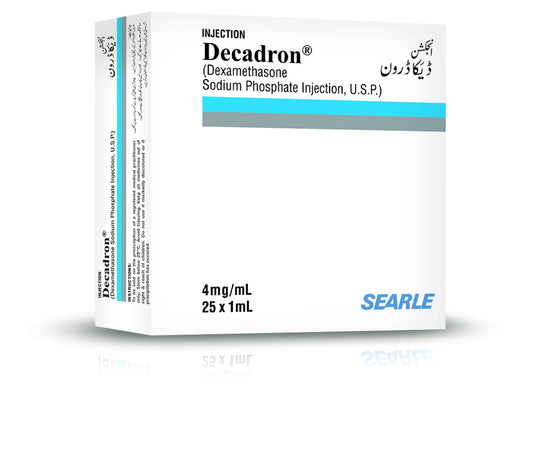 Decadron 4mg/ml Injection 25's