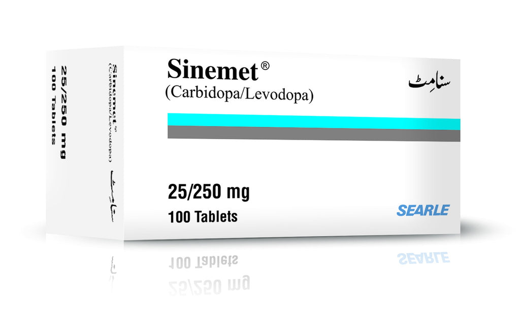 Sinemet 25/250mg Tablet 100's