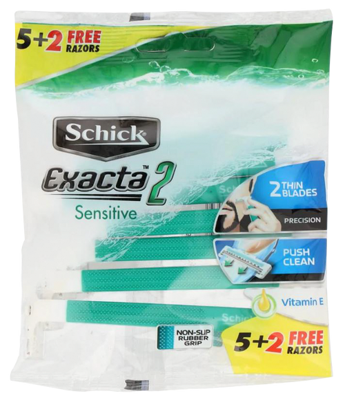 Schick  Exacta 2 Sensitive 5+2 (1's)