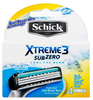 Schick Xtreme 3 Refill 3+1 (Subzero) 1's