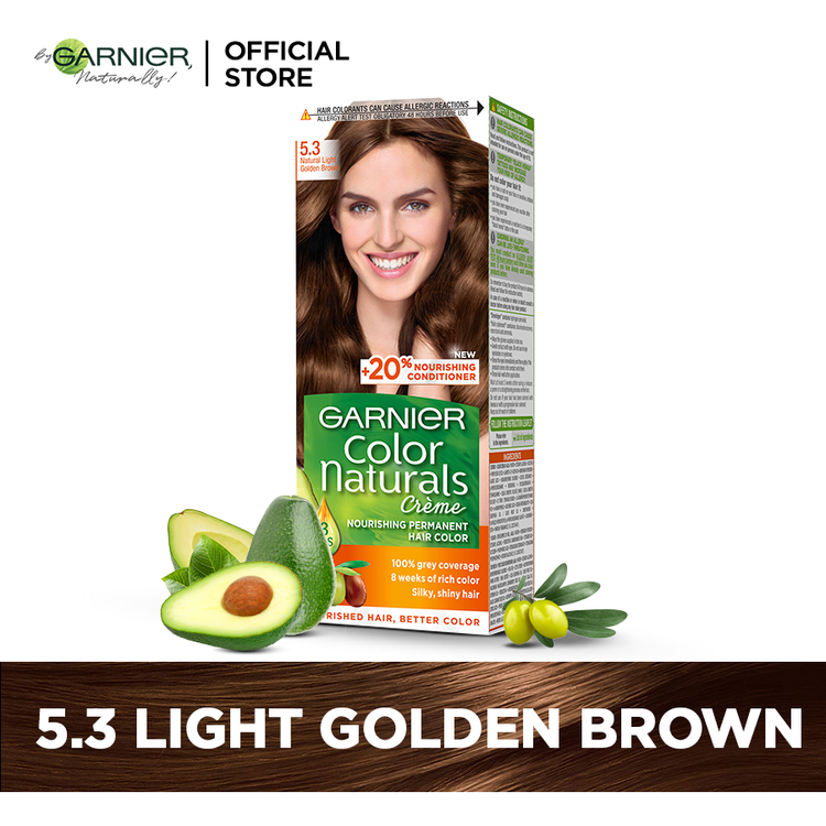Garnier Color Naturals Pakistan 5.3 Light Golden Brown Hair Color