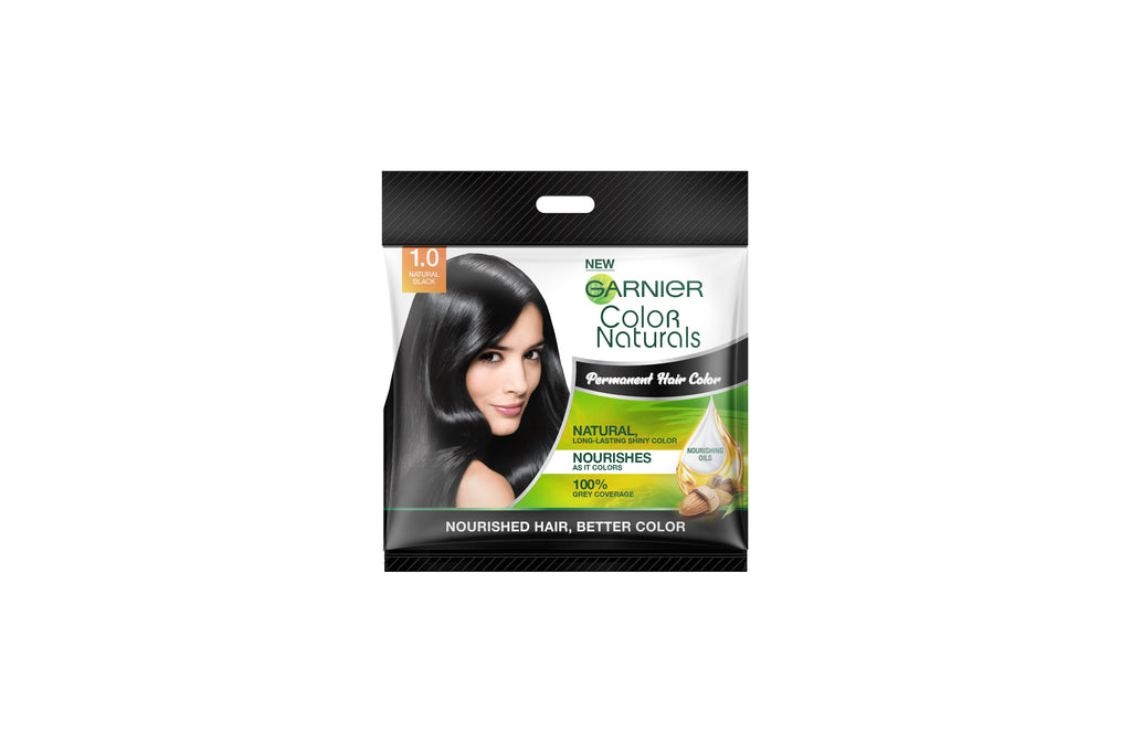 Garnier Color Naturals 1.0 Black Hair Color