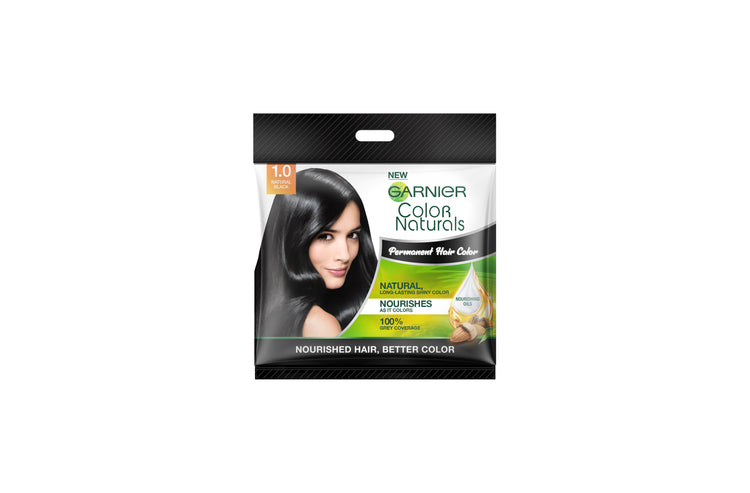 Garnier Color Naturals 1.0 Black Hair Color