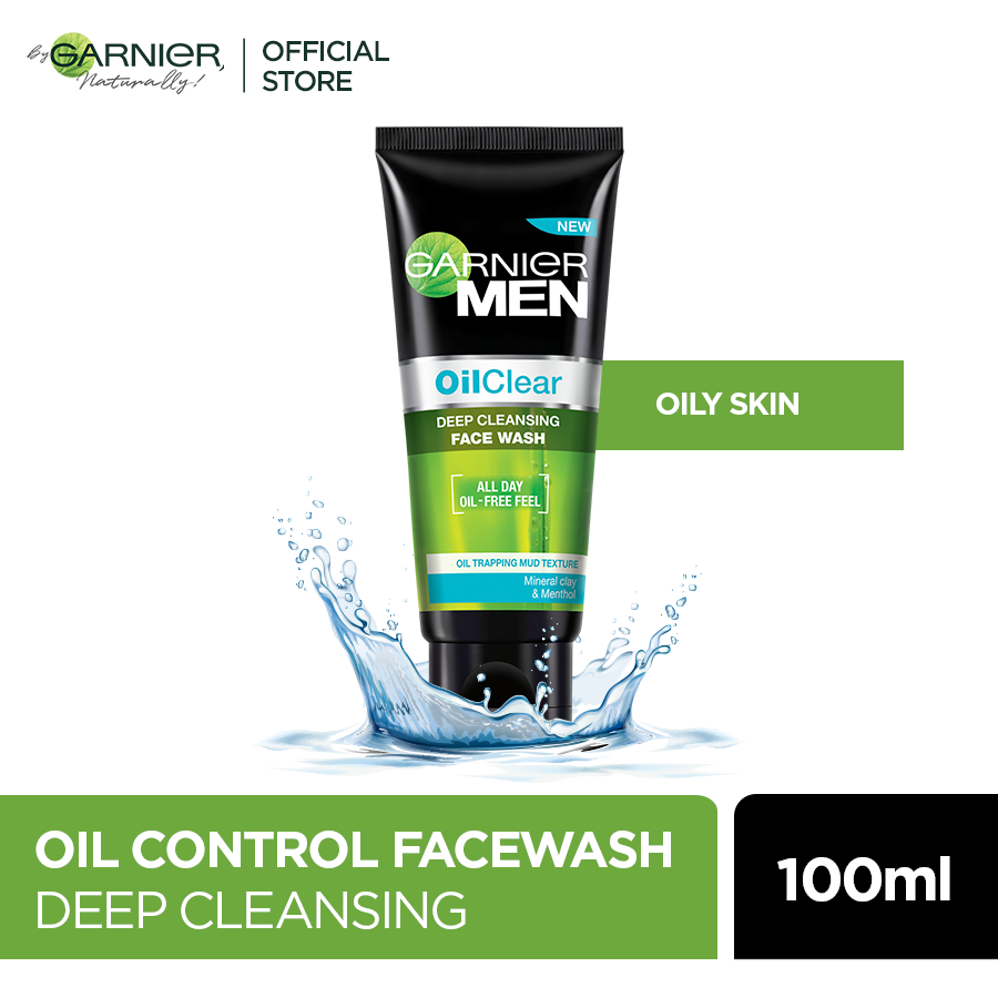 Garnier Men Oil Clear Face Wash 100ml