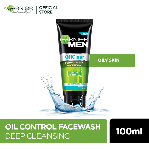 Garnier Men Oil Clear Face Wash 100ml