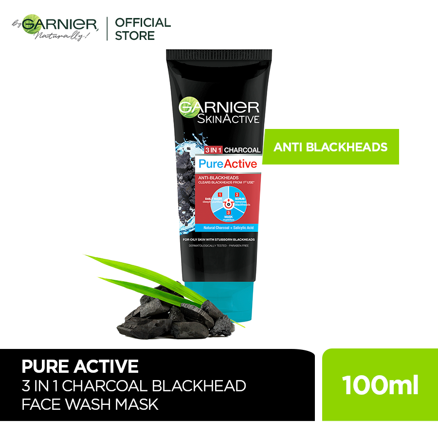 Garnier Men Pure Active Charcoal 3 in 1 100ml