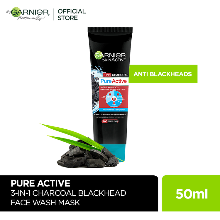 Garnier Men Pure Active Charcoal 3 in 1 50ml