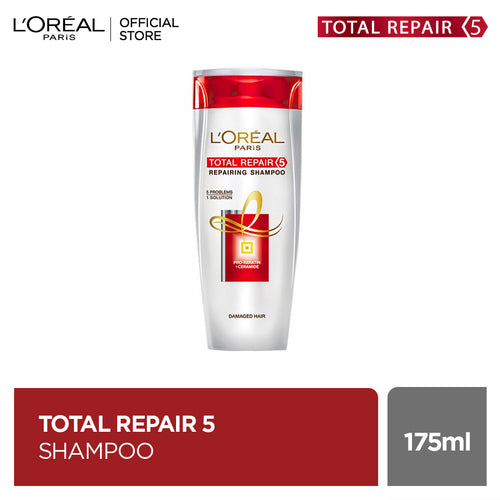 L'Oreal Paris Total Repair 5 Repairing Shampoo 175ML White