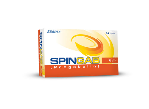 Spingab 75mg Capsule 14's