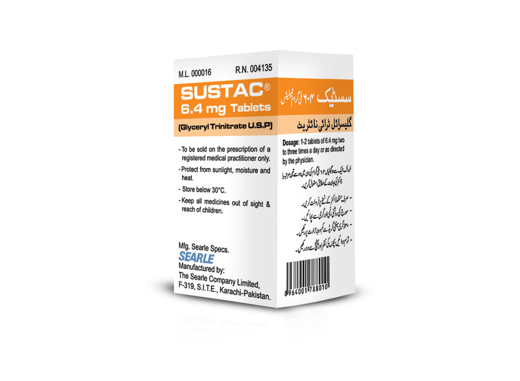 Sustac 6.4mg Tablet 30's