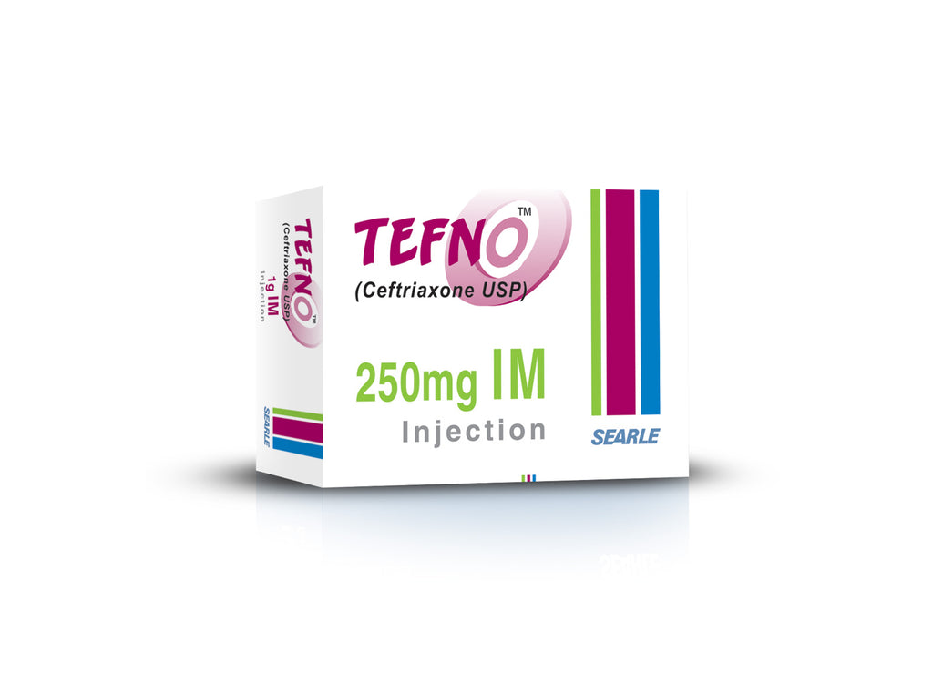 Tefno 250mg IM Injection 1's