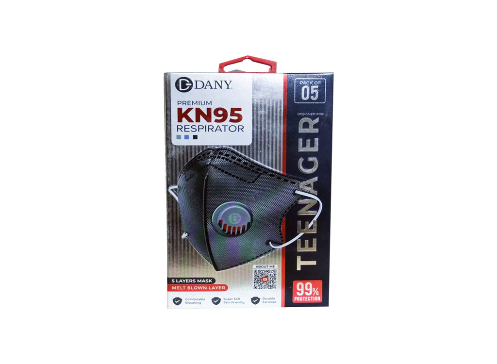 DANY KN-95 TEENAGER PACK OF 5