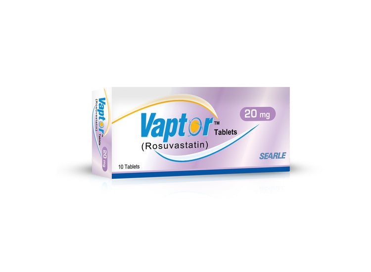 Vaptor 20mg Tablet 10's