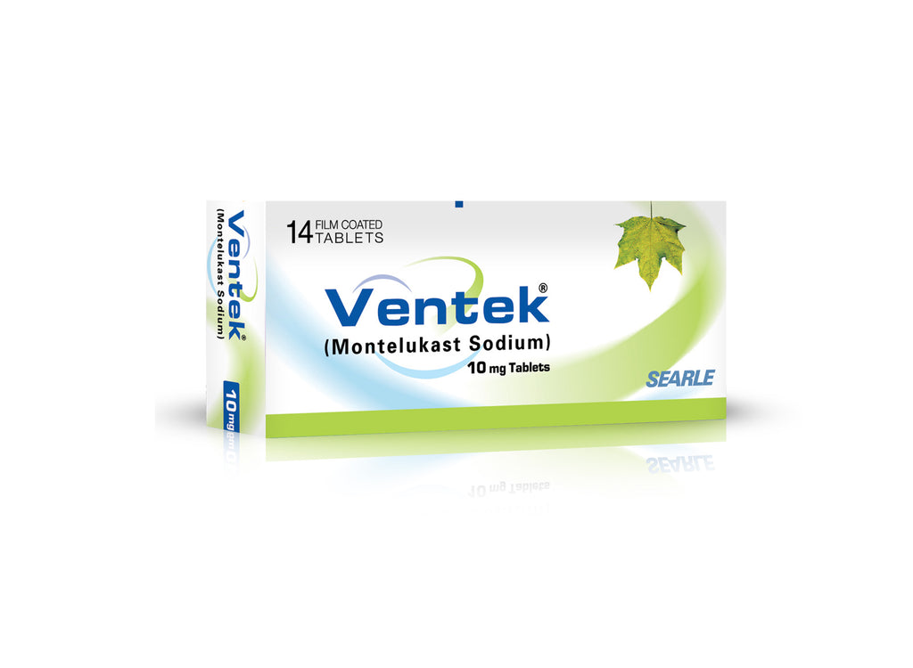 Ventek 10mg Tablet 14's