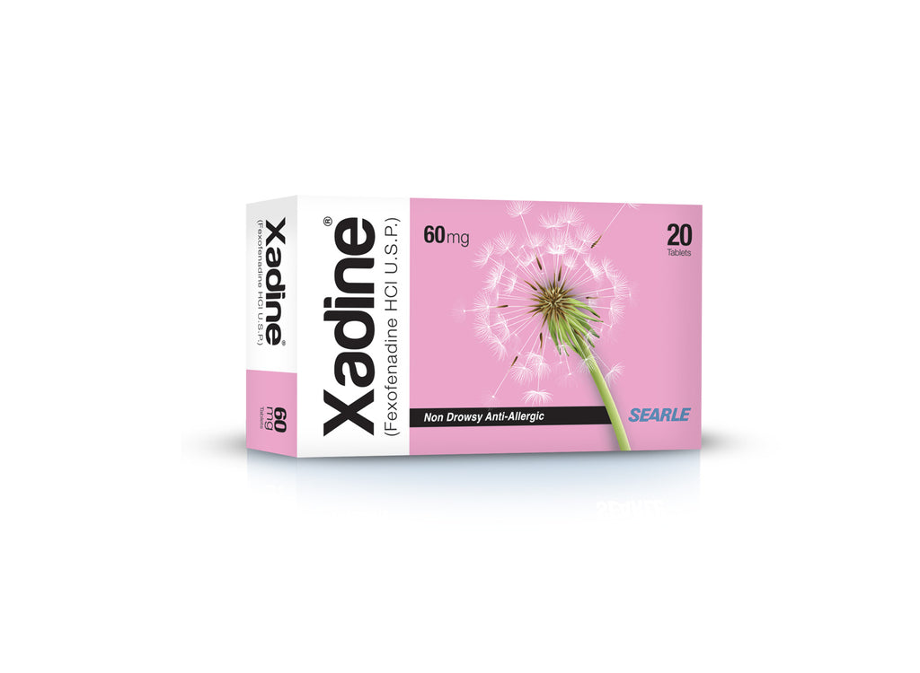 Xadine 60mg Tablet 20's