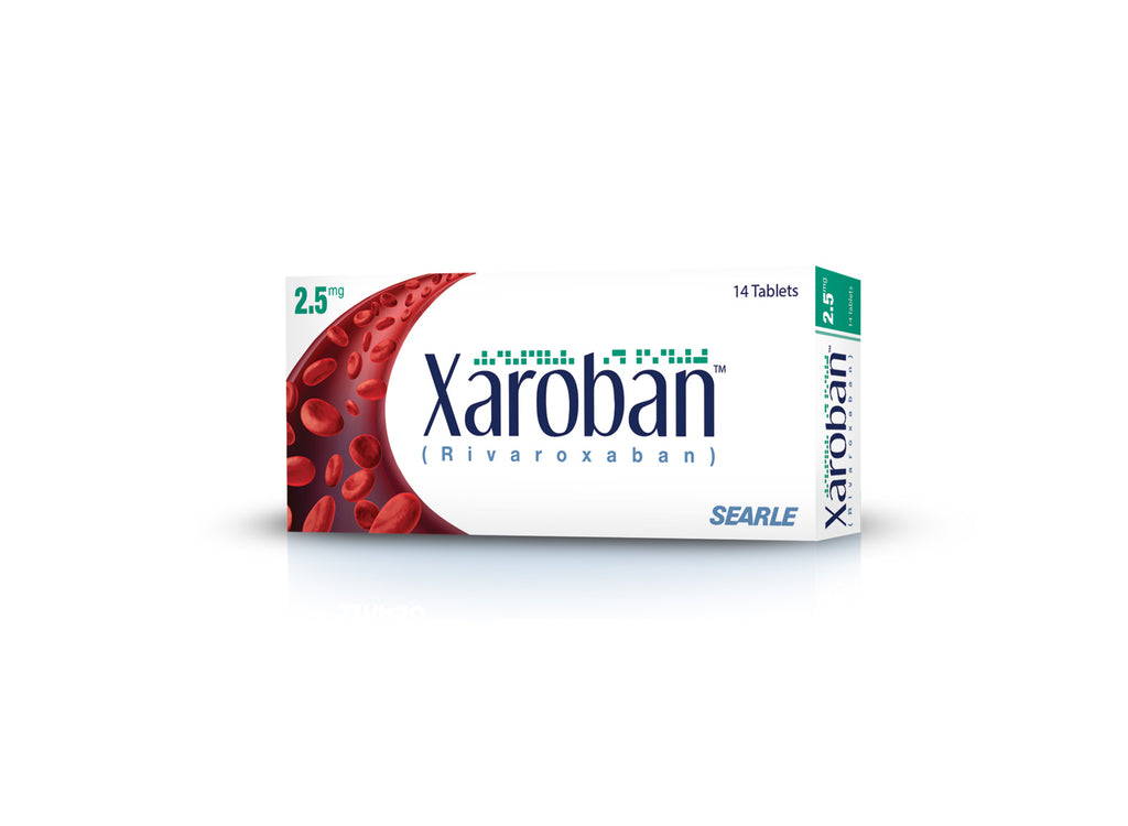 Xaroban 2.5mg Tablet 14's