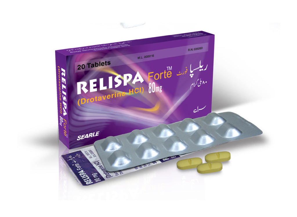 Relispa Forte 80mg Tablet 20's