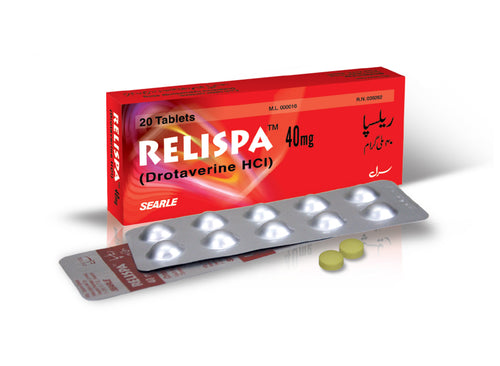 Relispa 40mg Tablet 20's