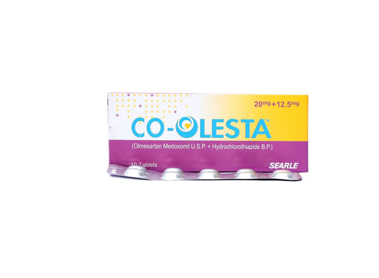 Co-Olesta 20mg/12.5 Tablet 10's