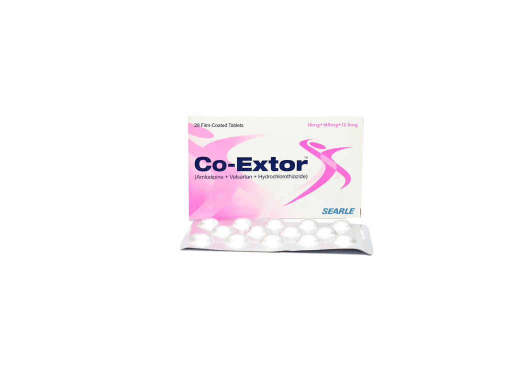 Co-Extor 10/160/12.5mg Tablet 28's