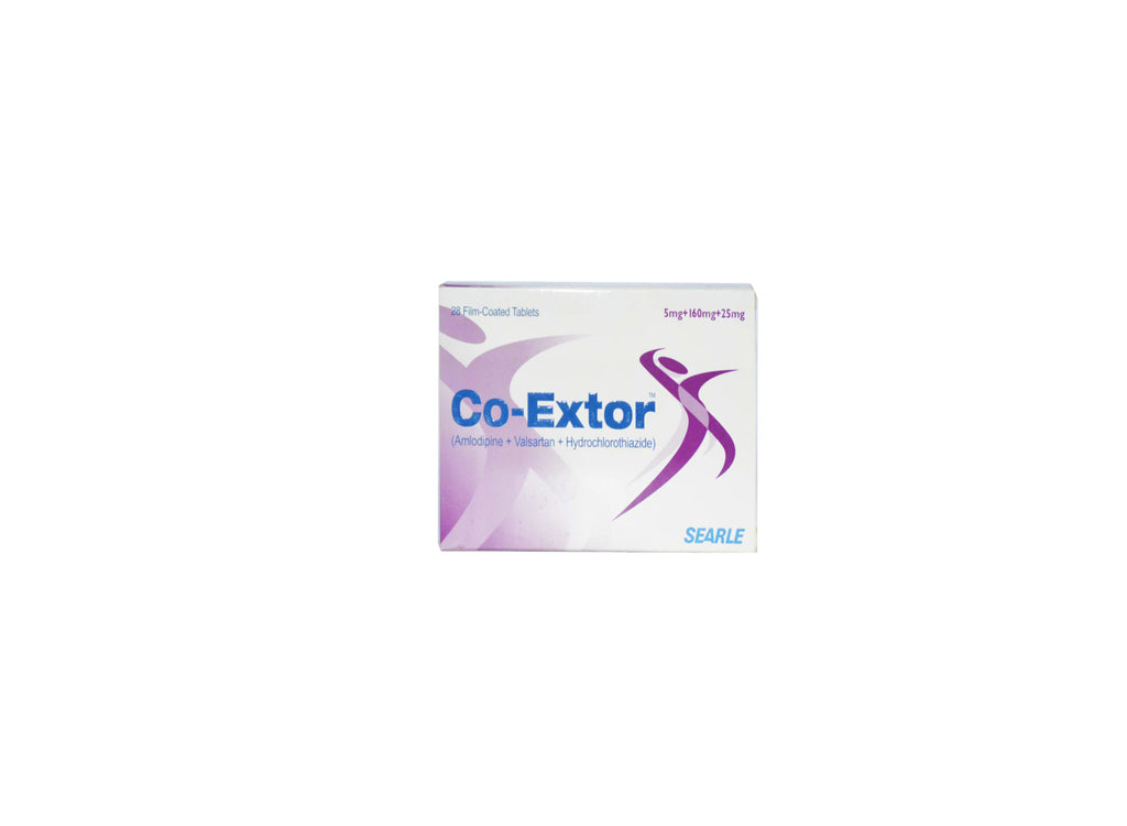 Co-Extor 5/160/25mg Tablet 28's