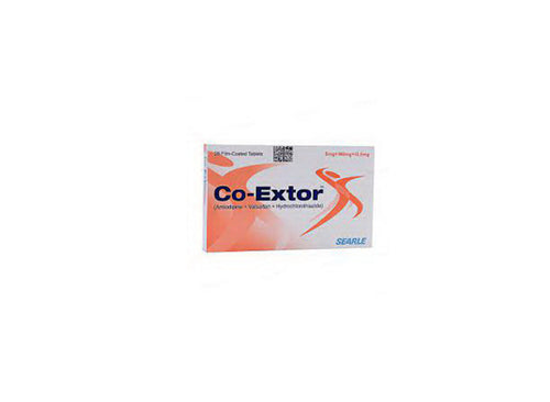 Co-Extor 5/160/12.5mg Tablet 28's