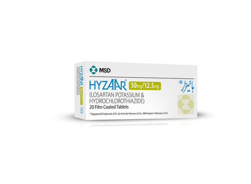 Hyzaar 50/12.5mg Tablet 28's