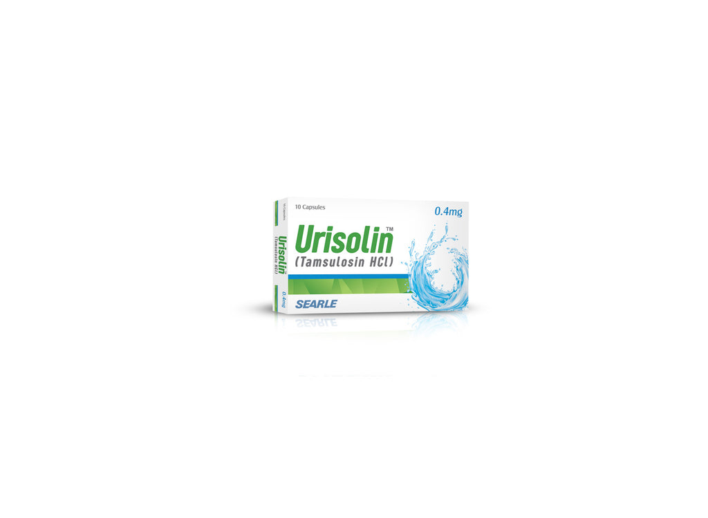 Urisolin 0.4mg Capsule 10's