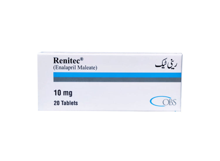 Renitec 10mg Tablet 20's