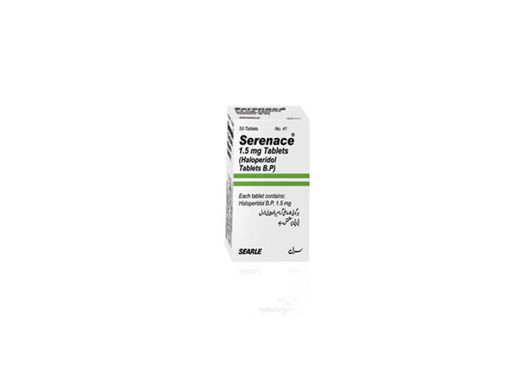 Serenace 1.5mg Tablet 50's