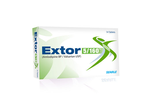 Extor 5/160mg Tablet 14's