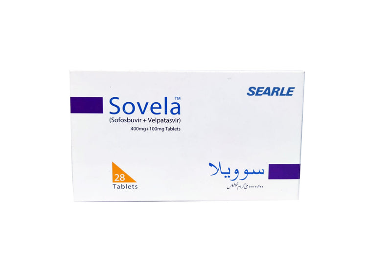 Sovela 400/100mg Tablet 28's