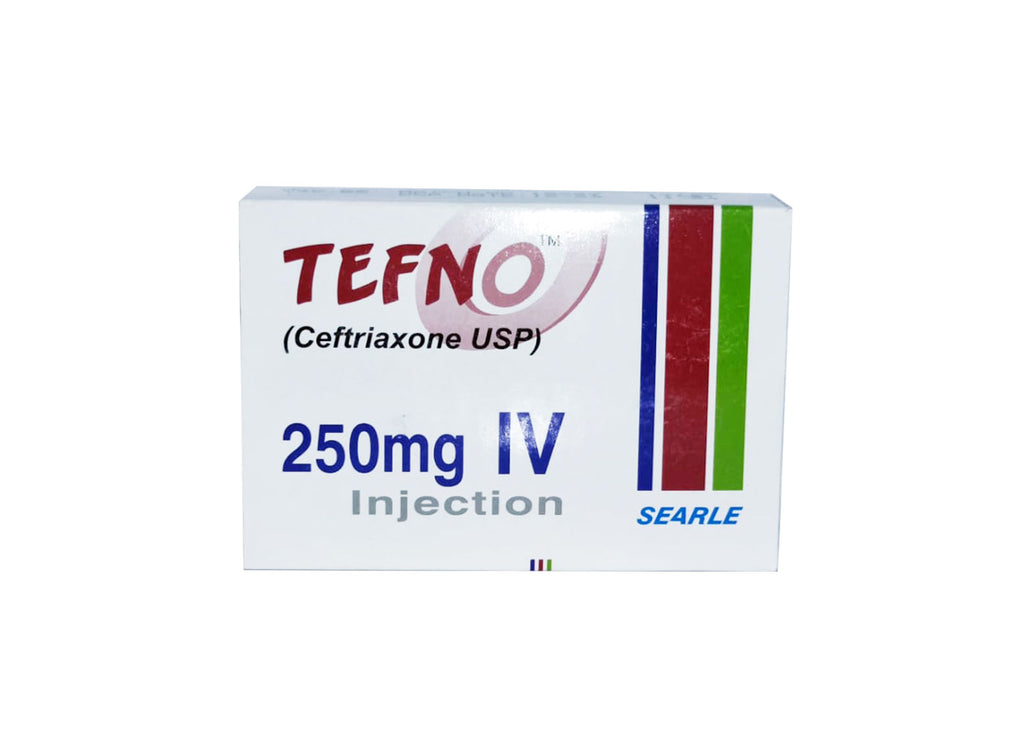 Tefno 250mg IV Injection 1's