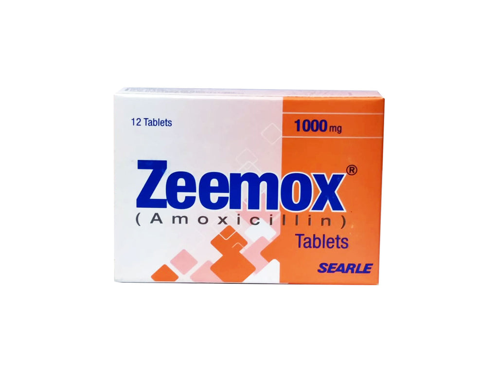 Zeemox 1gm Tablet 12's