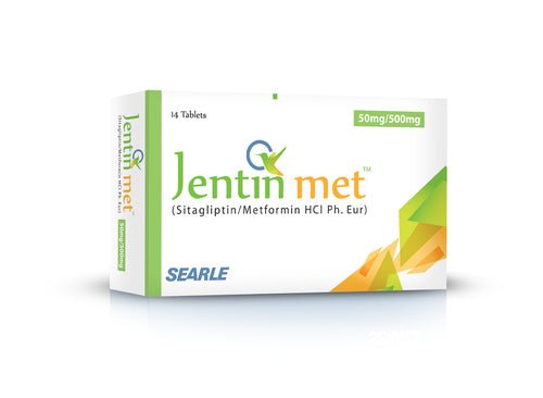 Jentin Met 50+500mg Tablet 14's