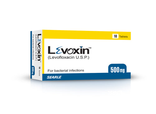 Levoxin 500mg Tablet 10's