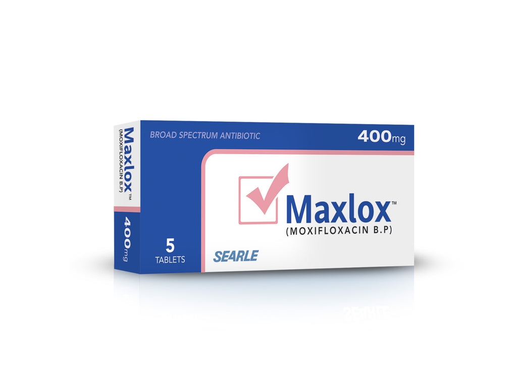 Maxlox 400mg Tablet 5's