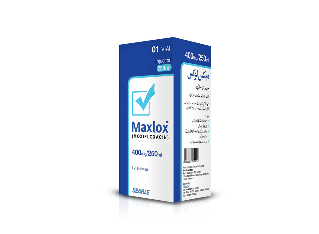 Maxlox IV 400mg/250ml 1's