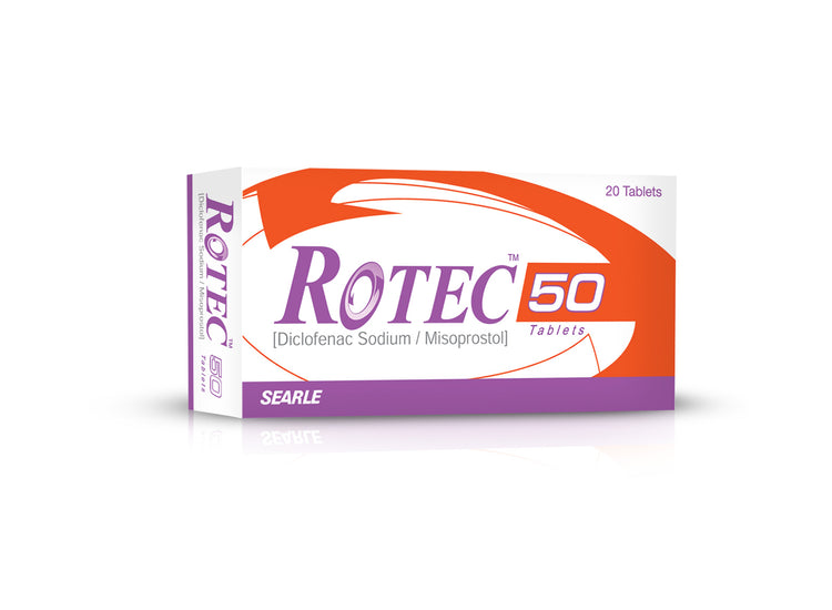 Rotec 50mg Tablet 20's