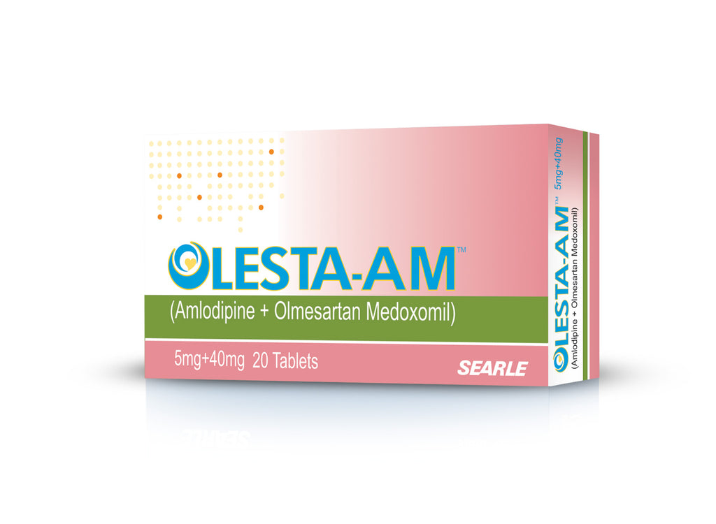 Olesta-AM  5mg + 40mg Tablet 20's